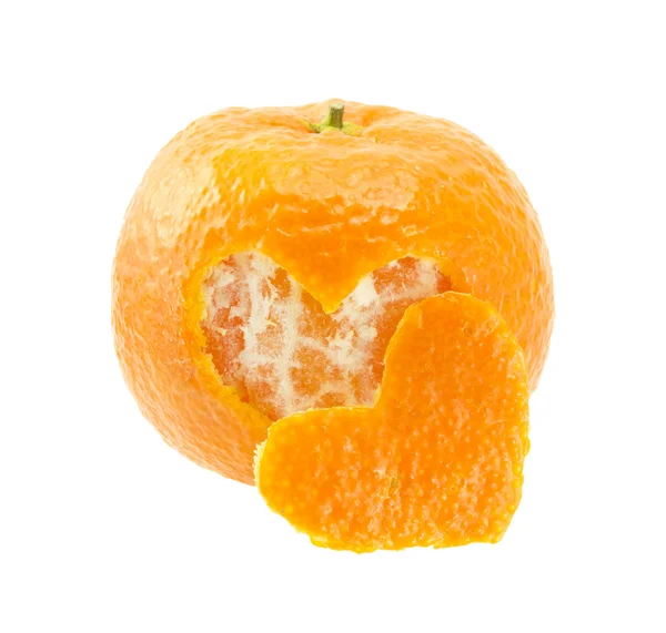 Mandarin skal — Stockfoto