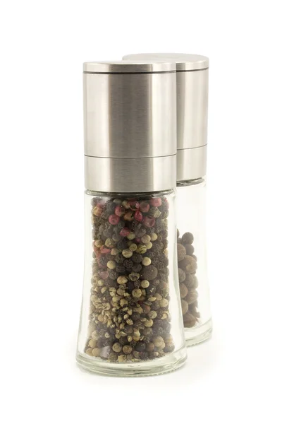 Glass grinder for spices — Stock Photo, Image