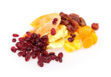 kurutulmuş meyve ananas, limon, ceviz, kızılcık