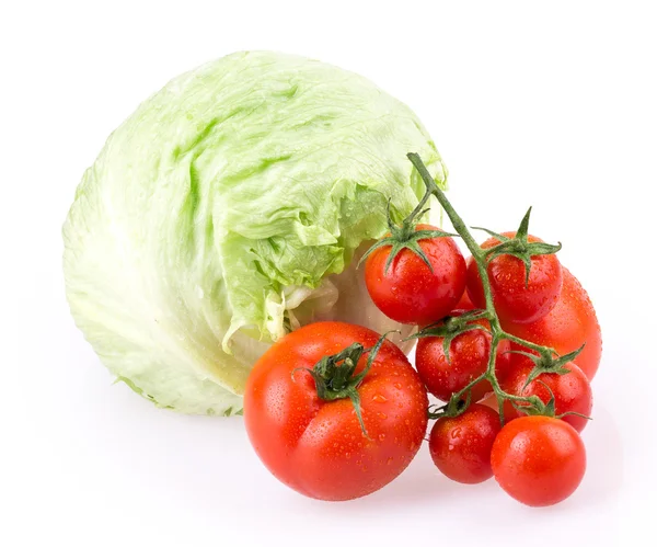 Tomato and cabbage — Stock Photo, Image