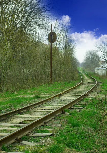 ทางรถไฟ — ภาพถ่ายสต็อก