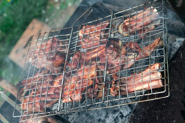 Stekt kött — Stockfoto