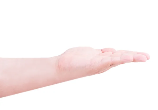 Hand shows the symbol — Stock Photo, Image