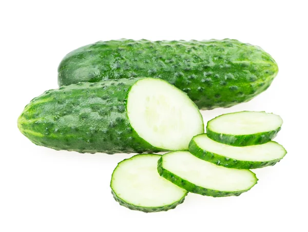 Green cucumbers — Stock Photo, Image