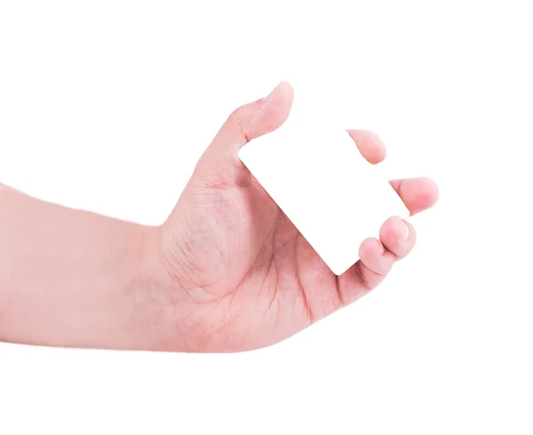 Hand shows the symbol — Stock Photo, Image