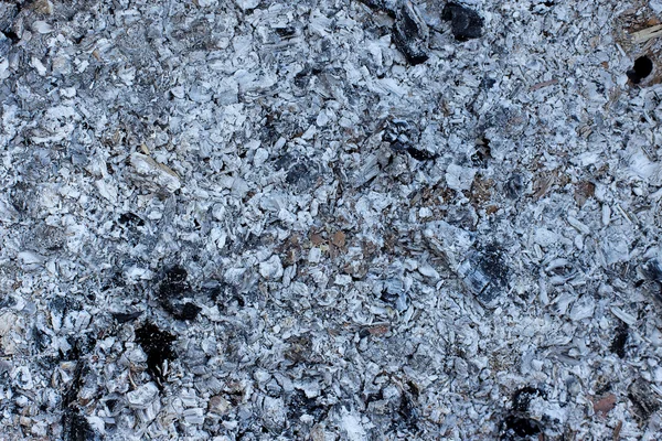 Зола вугілля — стокове фото
