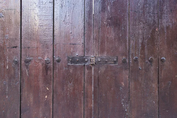 Vecchia porta in legno — Foto Stock