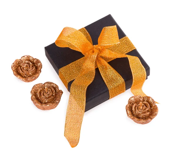 Box ribbon bow — Stock Photo, Image