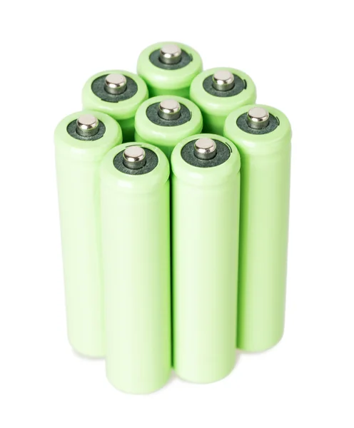 Gröna batteri — Stockfoto