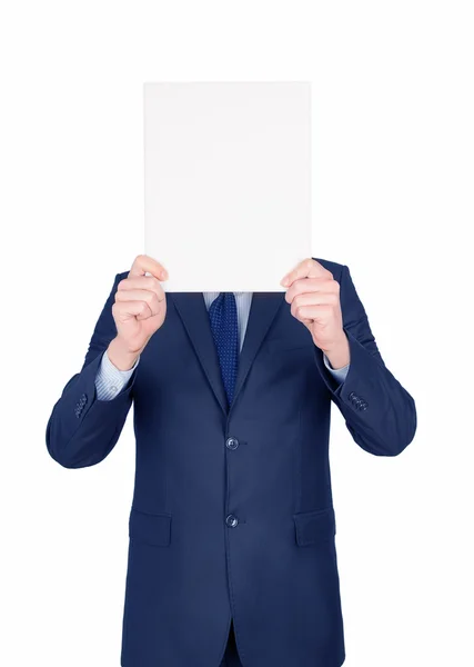 Sheet man suit — Stock Photo, Image