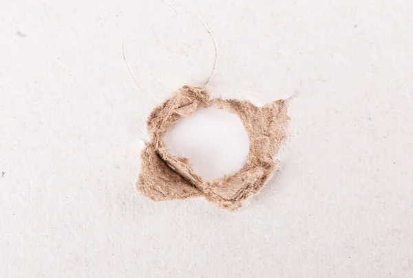 Paper hole — Stock Photo, Image