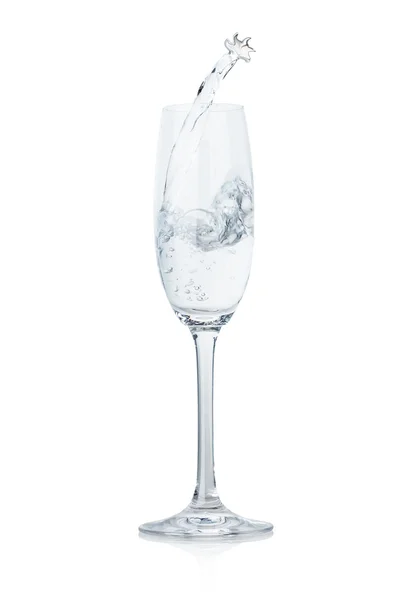 Wineglass üveg víz — Stock Fotó