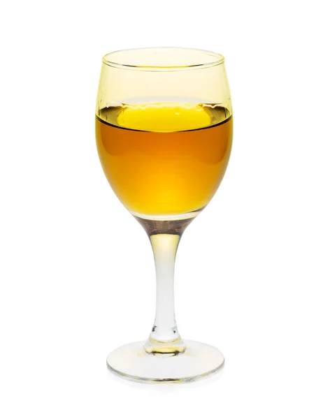 Agua de vidrio de copa de vino — Foto de Stock