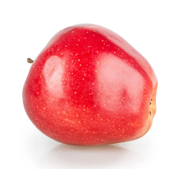 Rött äpple — Stockfoto