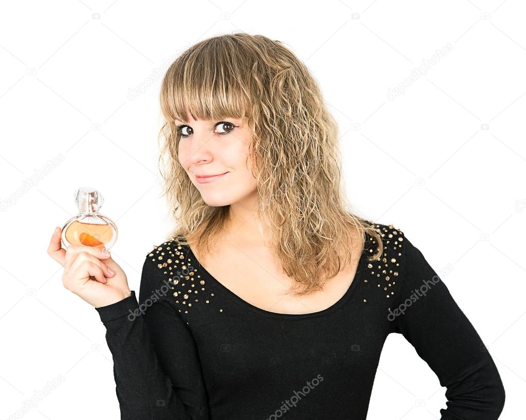 woman perfume bottle
