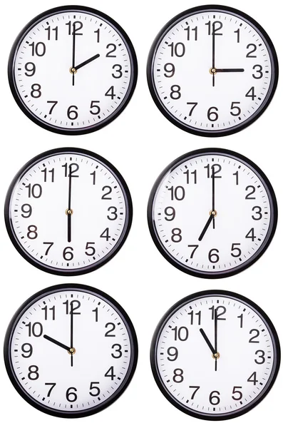 Set of clocks — Stock Photo, Image