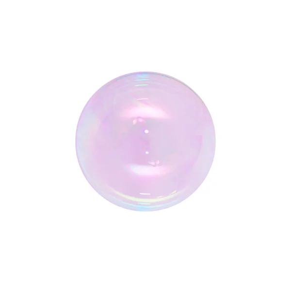 Pink bubble Stock Image