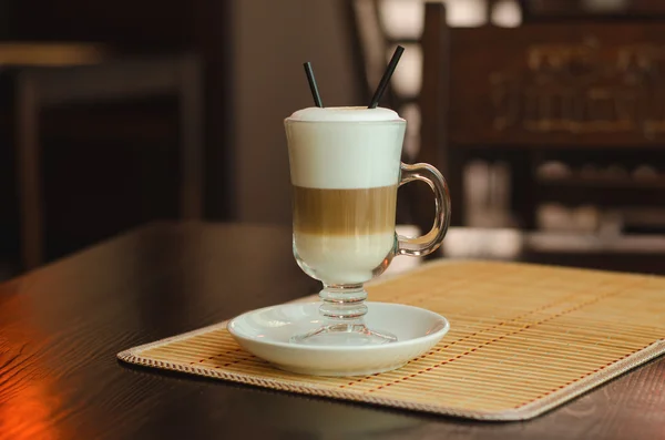 Koffie met melk — Stockfoto