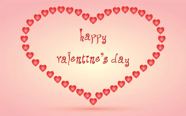 Happy valentine's day — Stock Vector