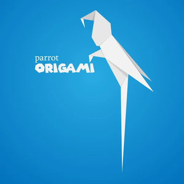 Papel de Origami — Vetor de Stock