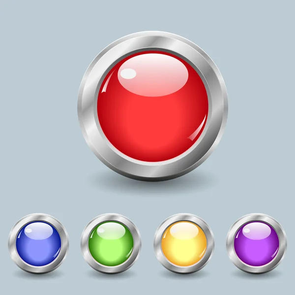 Иконка кнопок — стоковый вектор