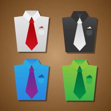 Shirt and tie background