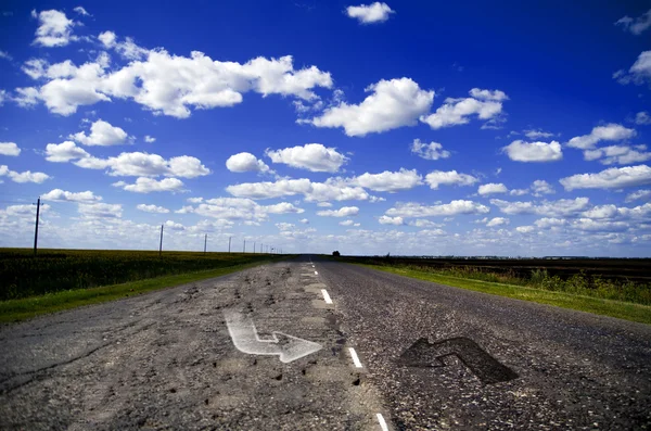 yolun bir sembol seçim...