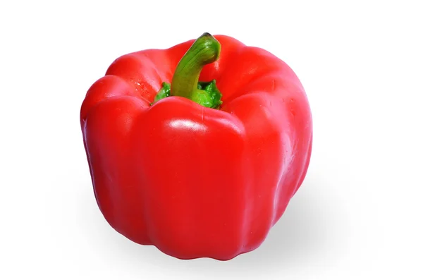 beyaz zemin üzerine biber