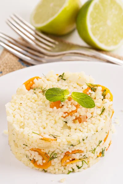 Couscous con verduras — Foto de Stock