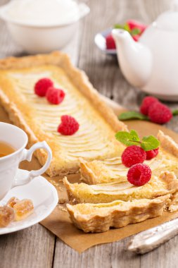 frangipane ile elma tart