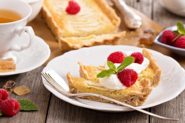 frangipane ile elma tart