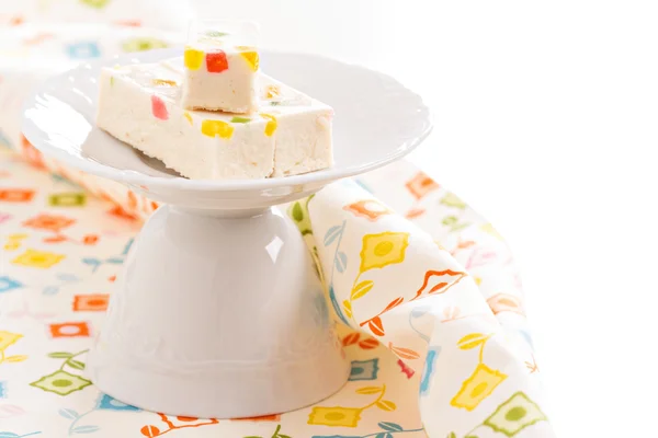 Marshmallow con marmellata — Foto Stock