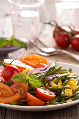 yeşil fasulye salatası