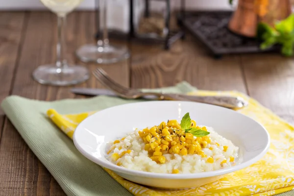 Risotto con maíz al horno — Foto de Stock