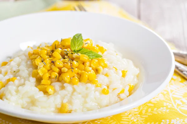 Risotto con maíz al horno — Foto de Stock