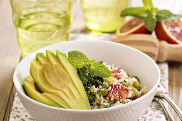 Couscous with vegetables — Stock Photo, Image