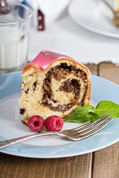 Sweet bread for Easter — Stock Photo, Image