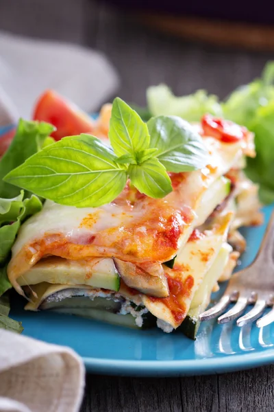 Vegetabilisk lasagne — Stockfoto