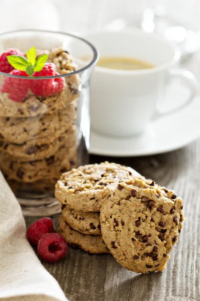 Chocolate chip cookies — Stock Photo, Image