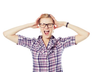 kadın vurguladı ve hilkat garibesi dışarı