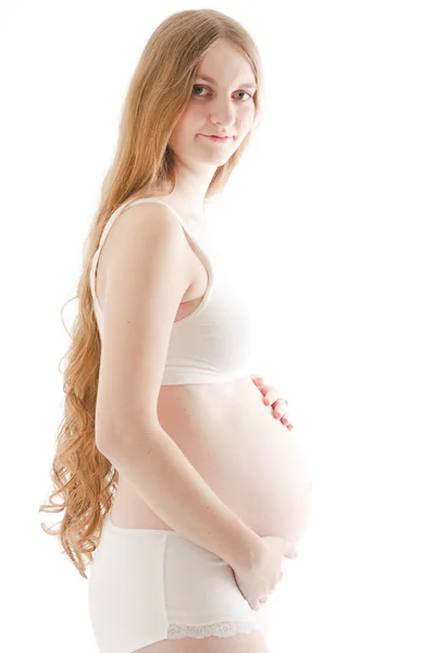 Mujer embarazada. — Foto de Stock