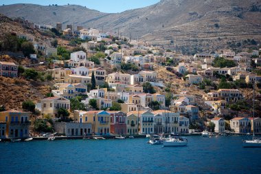 Yunanistan dodecanesse adada symi