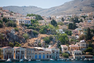 Yunanistan dodecanesse adada symi