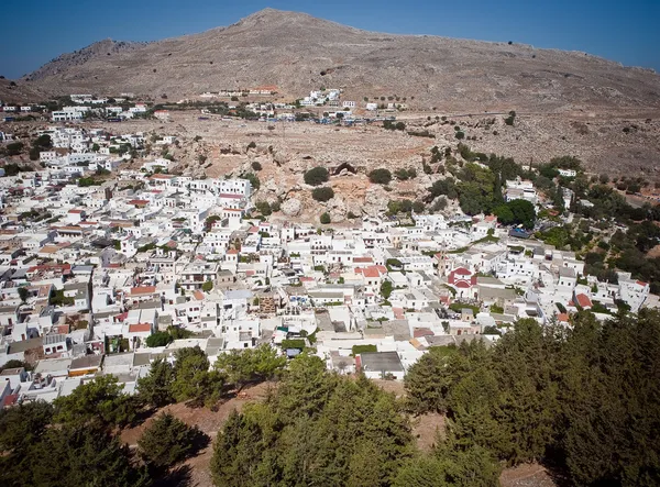 Vista aérea de la ciudad en Grecia —  Fotos de Stock