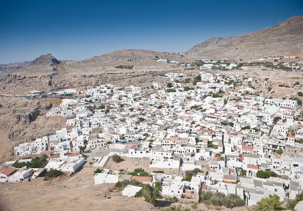 Luftaufnahme der Stadt in Griechenland — Stockfoto
