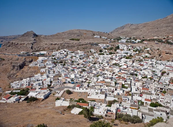 Luftaufnahme der Stadt in Griechenland — Stockfoto