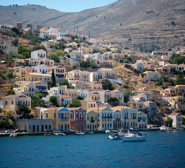 Grekland dodecanesse ön symi — Stockfoto