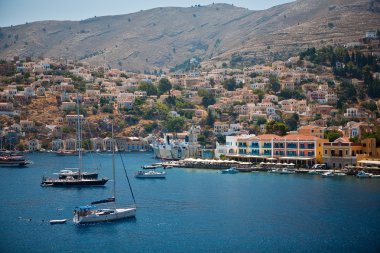 Yunanistan dodecanesse adada symi