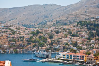 Yunanistan dodecanesse adada symi
