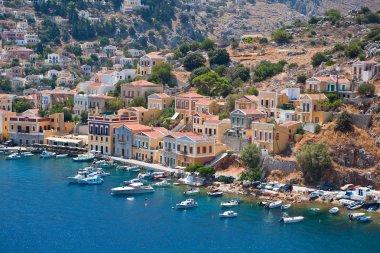 Yunanistan dodecanesse adada symi